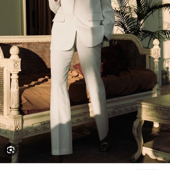 Zara new  tuxedo white suit - Picture 11 of 15